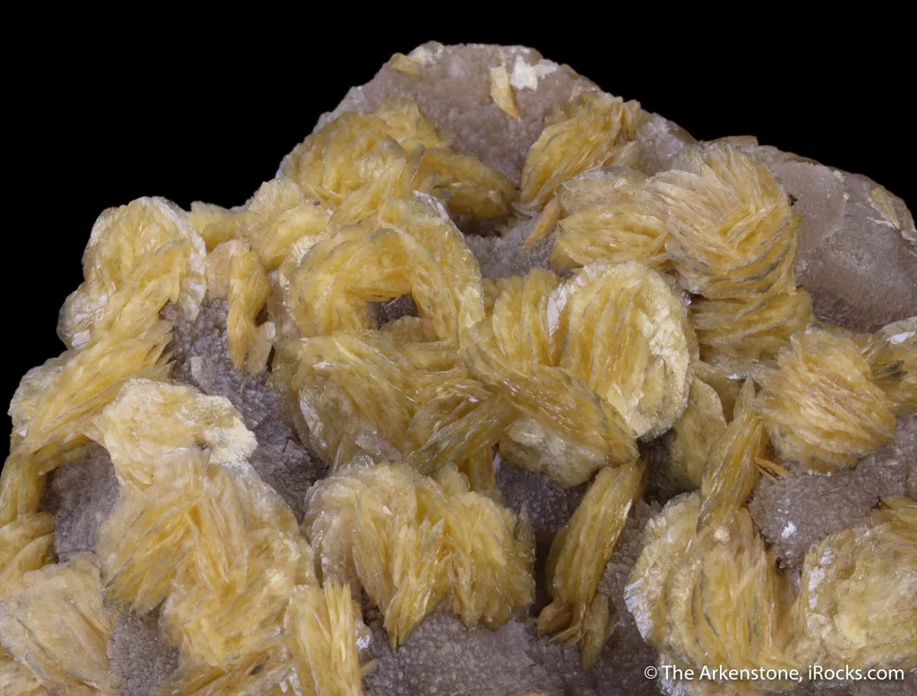 Barite on Calcite image