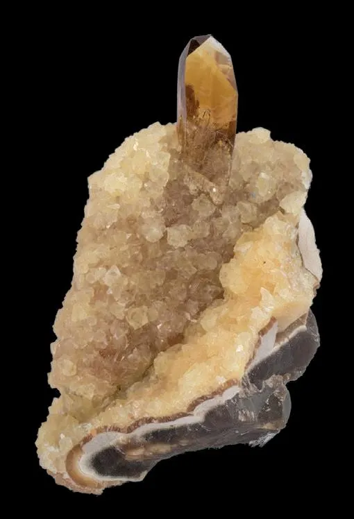 Barite on Calcite image