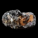 Barite on Chalcedony Natural Mineral Specimen - image 6