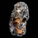 Barite on Chalcedony Natural Mineral Specimen - image 2