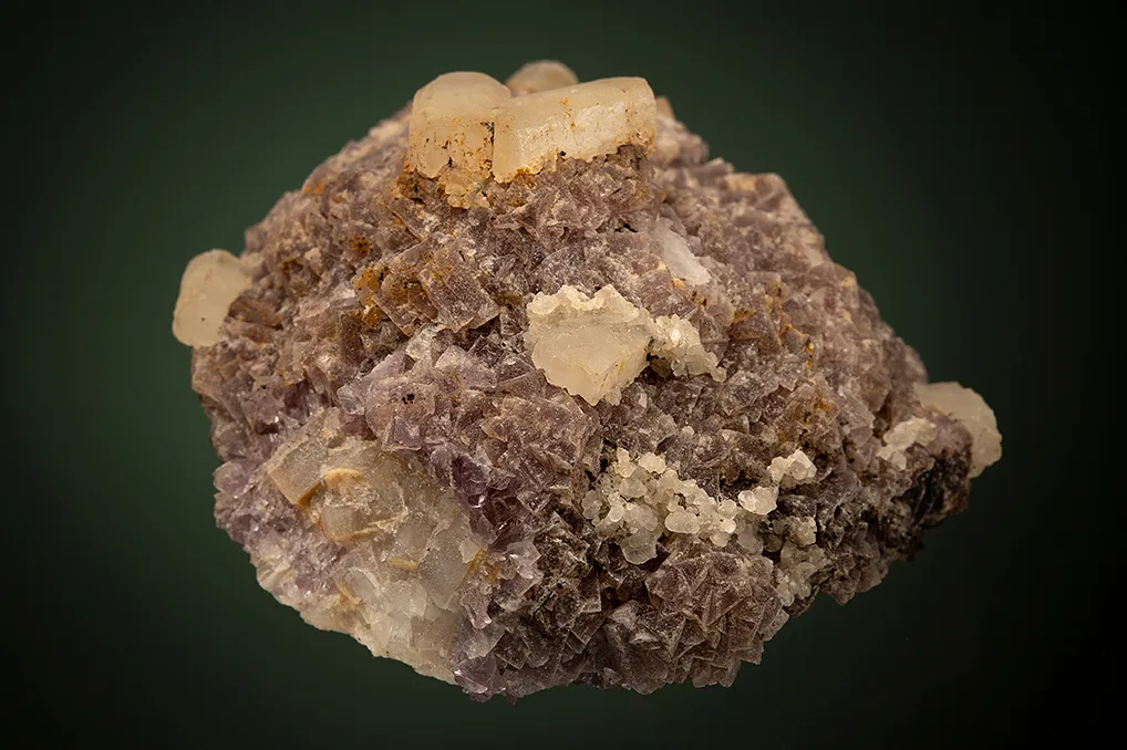 Barite on Fluorite - image 3