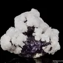 Barite on Fluorite - image 1