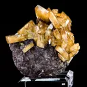Barite on Fluorite - image 3