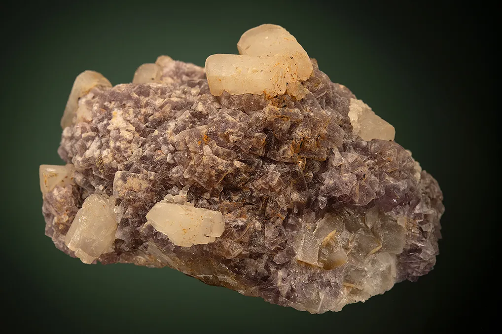 Barite on Fluorite - image 2