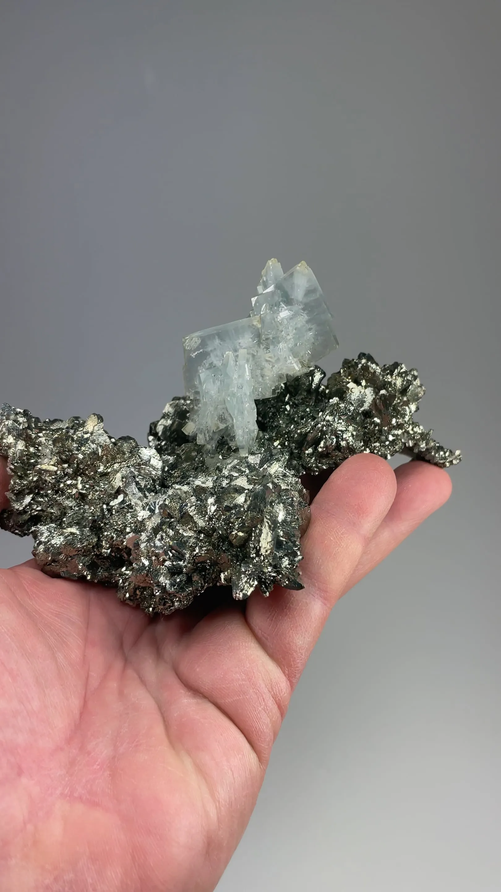 Barite on Marcasite - image 2