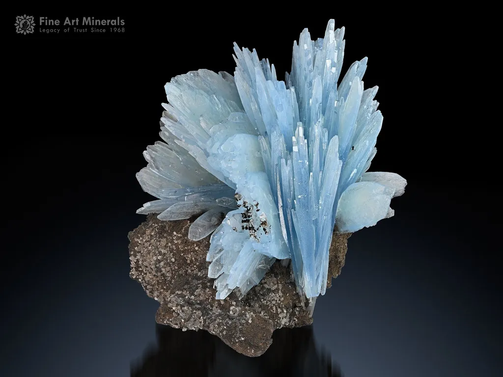 Barite on Matrix from Morocco image
