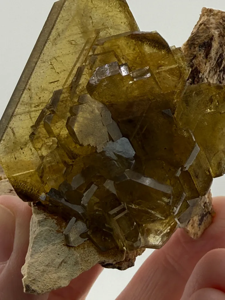 Barite on Matrix Warihuayin Mine, Peru ex. Martin Zinn - image 6