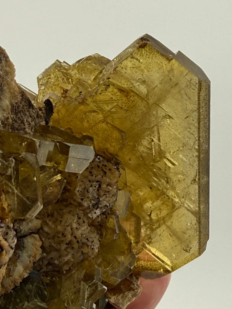 Barite on Matrix Warihuayin Mine, Peru ex. Martin Zinn - image 5