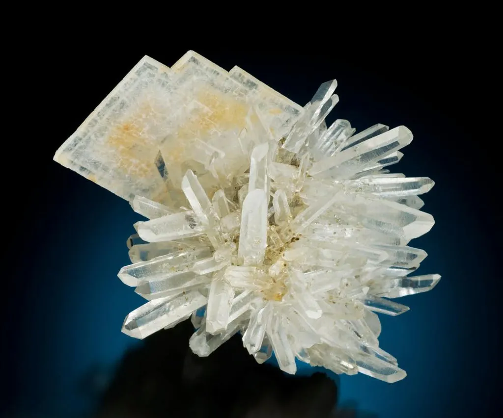 Barite on Quartz - image 2