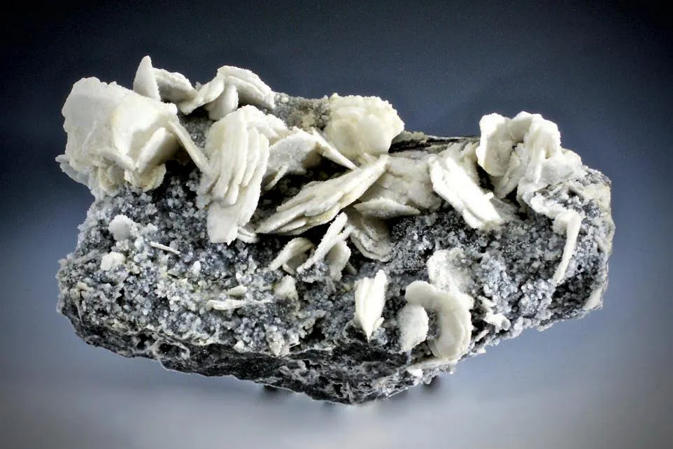 Barite on Quartz image