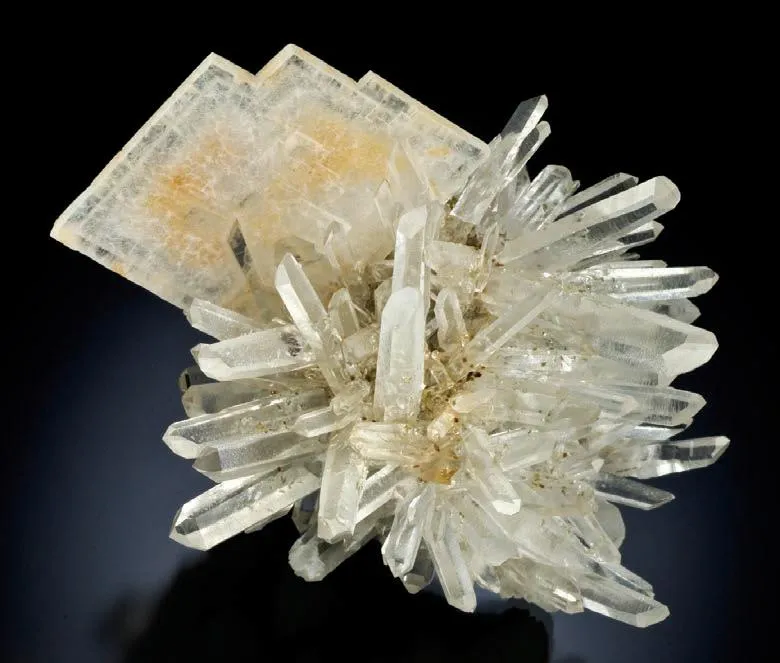Barite on Quartz image