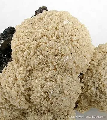Barite on Sphalerite - image 2