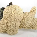 Barite on Sphalerite - image 1