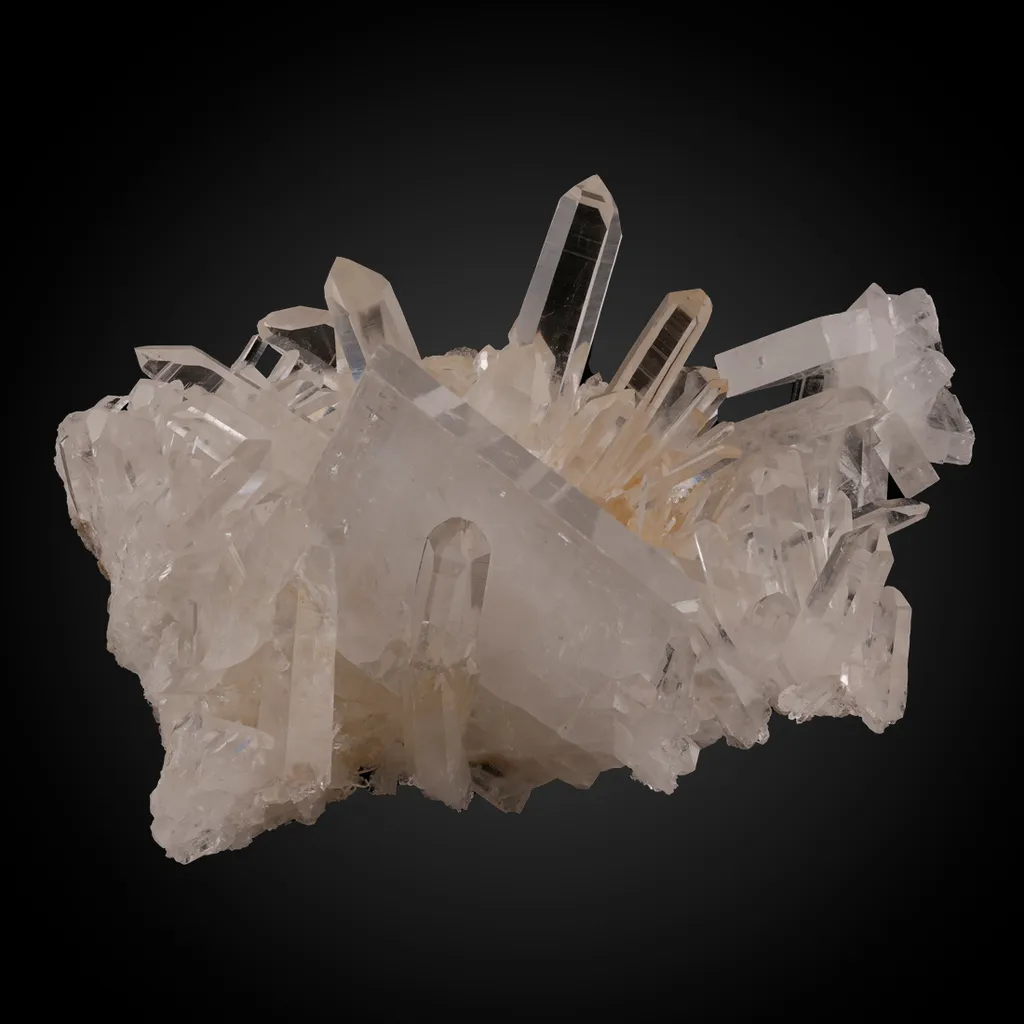 Barite, Quartz image