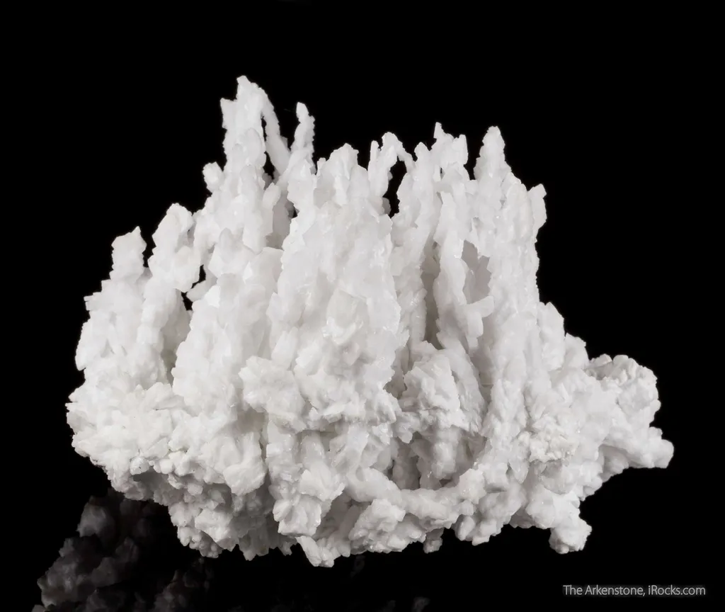 Barite stalactites image