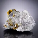 Barite w/ Chalcopyrite & Calcite - image 1