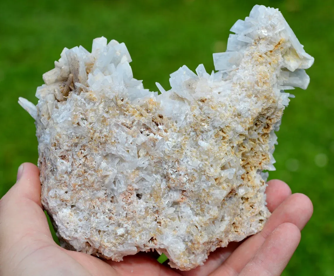 Barite "whistle" 1527 grams - Cavnic, Maramureș County, Romania - image 7