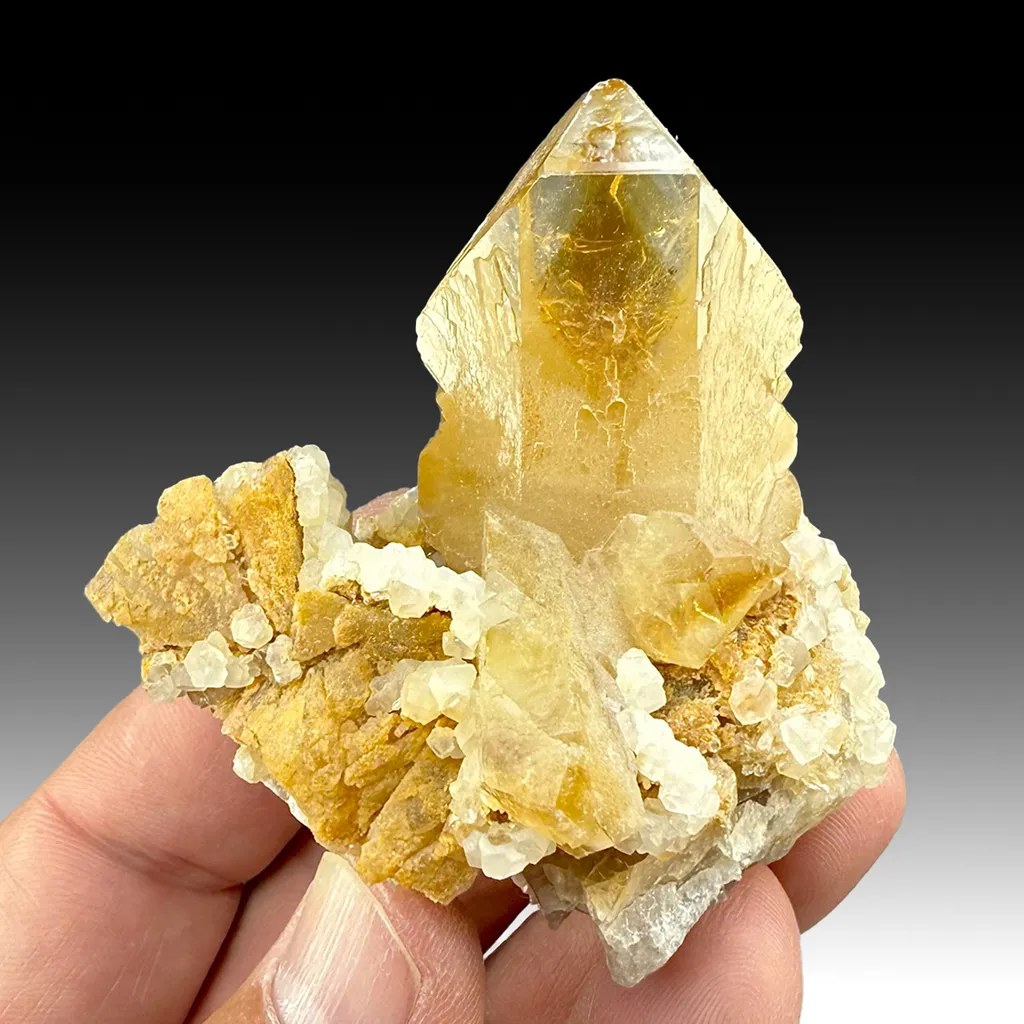Barite with Calcite (1753) image