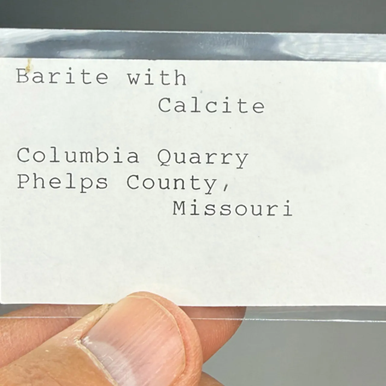 Barite with Calcite - image 2