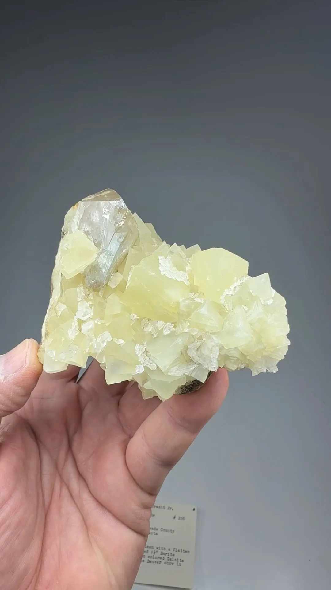 Barite with Calcite - image 2