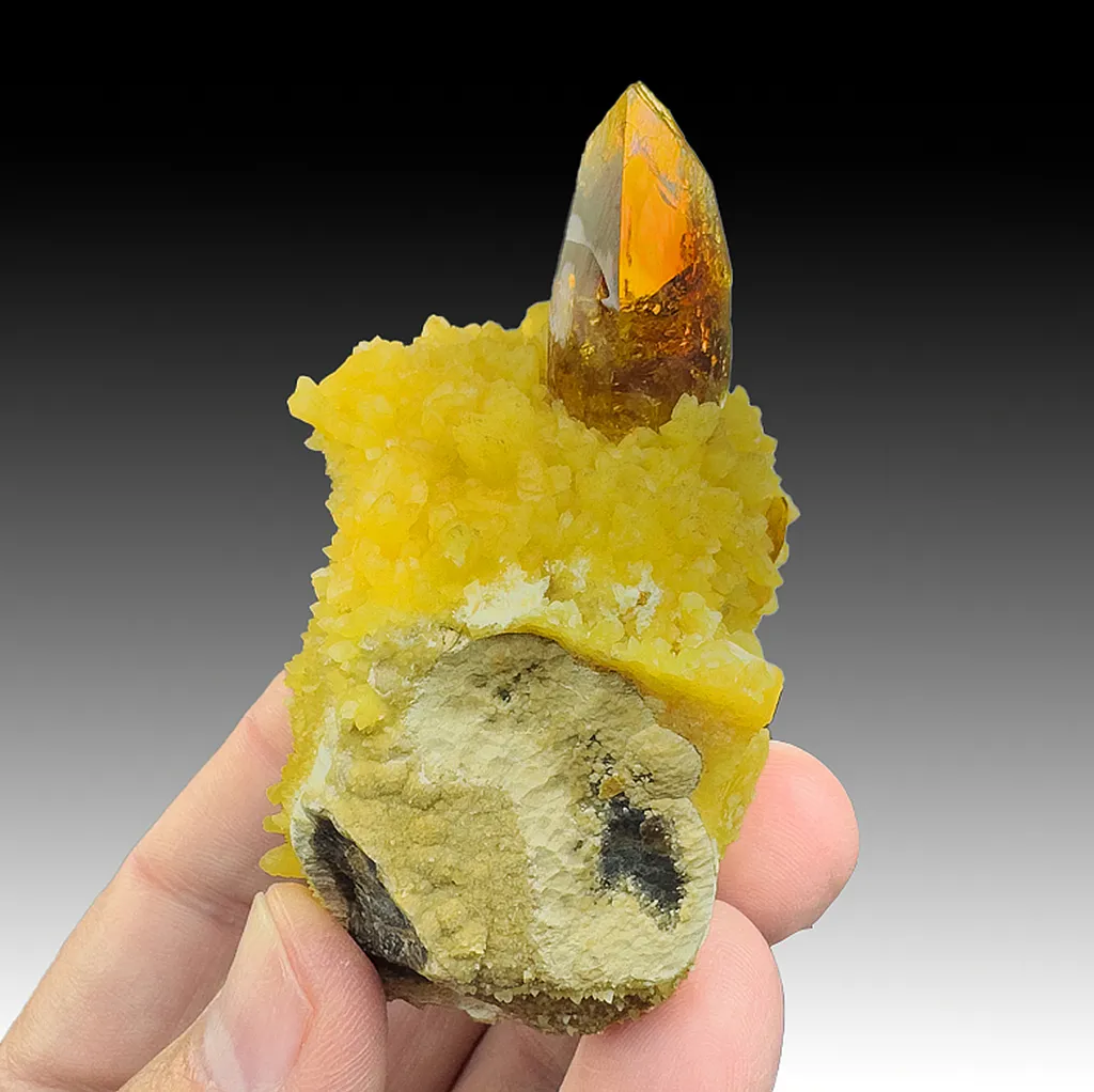 Barite with Calcite image