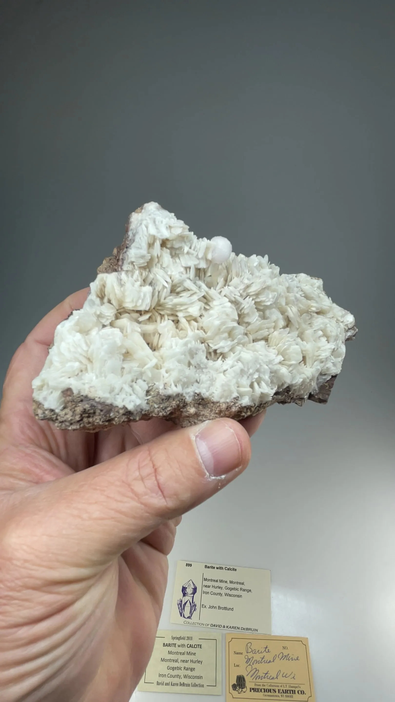 Barite with Calcite - image 2
