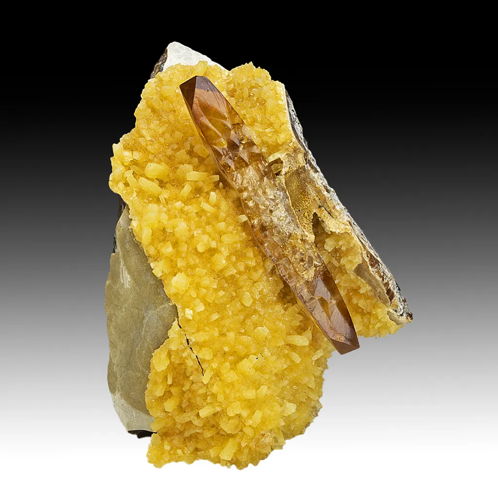 Barite with Calcite image