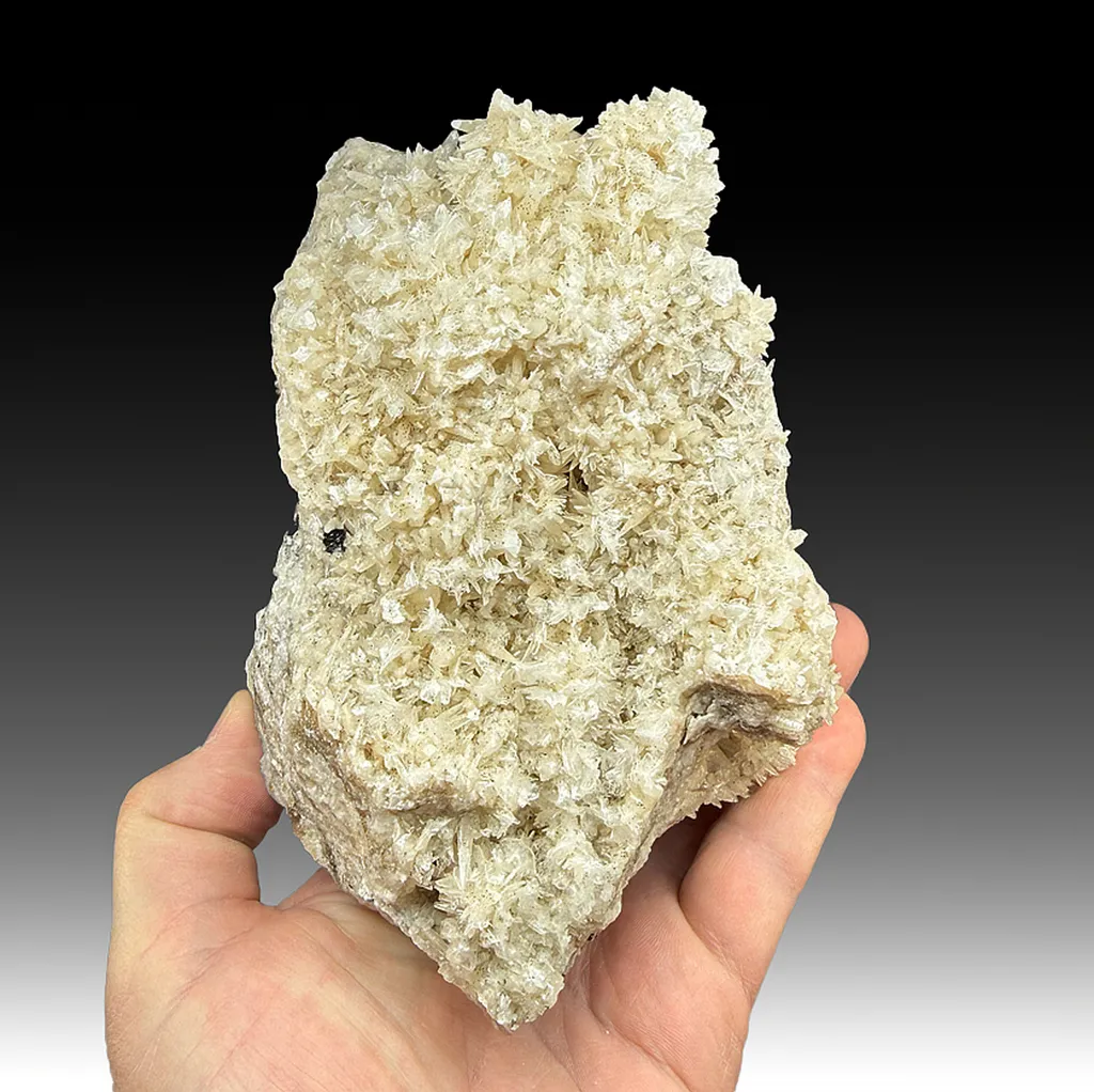 Barite with Calcite, Fluorite