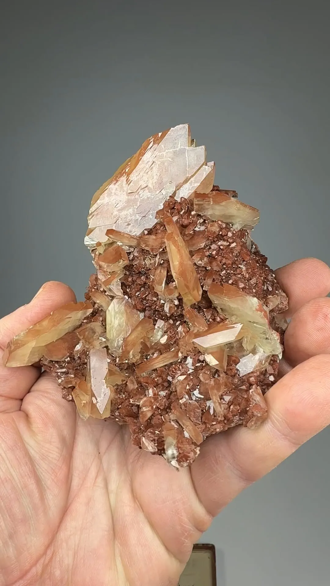 Barite with Calcite, Hematite - image 2