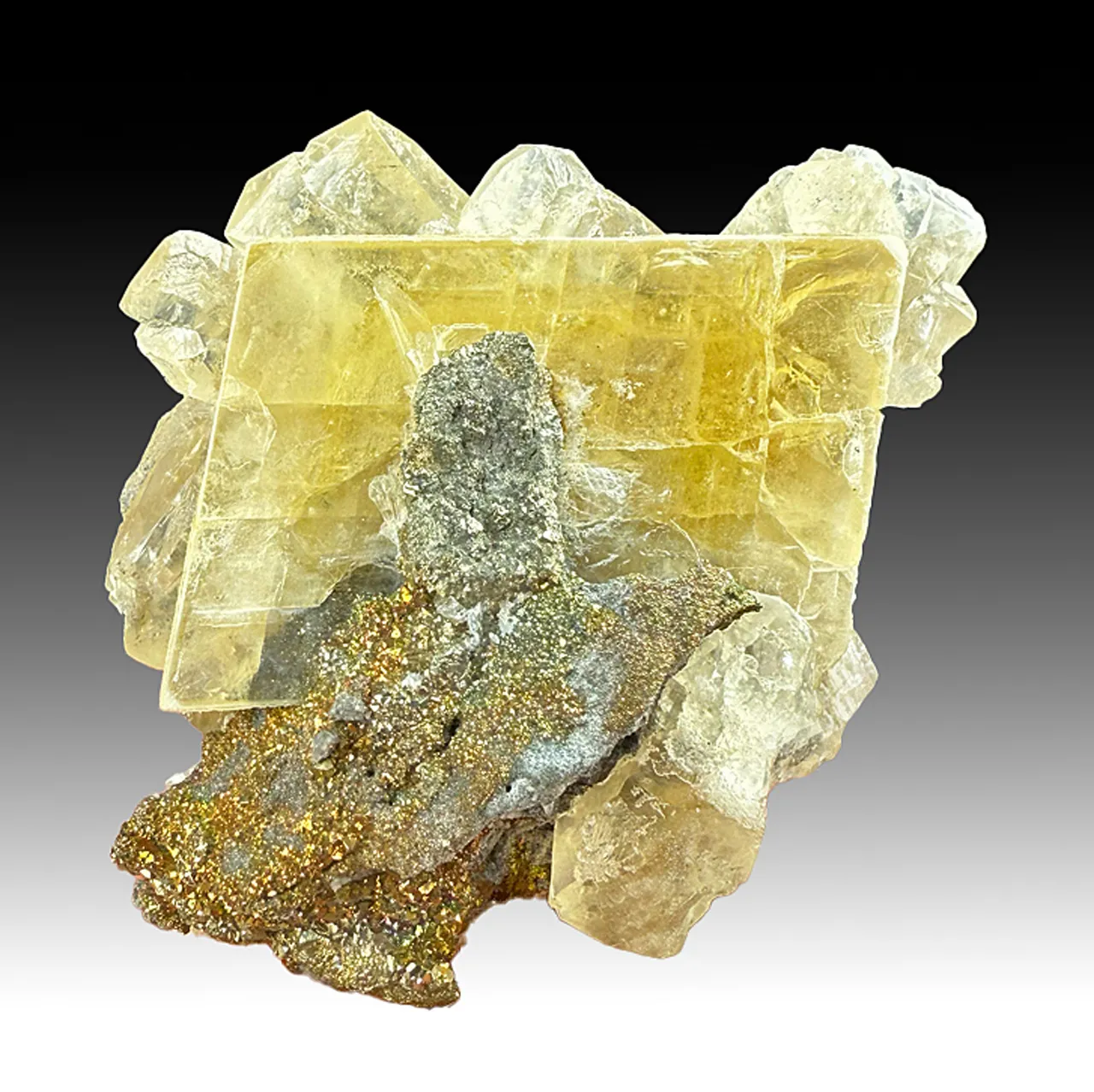 Barite with Calcite, Marcasite (1662) - image 1