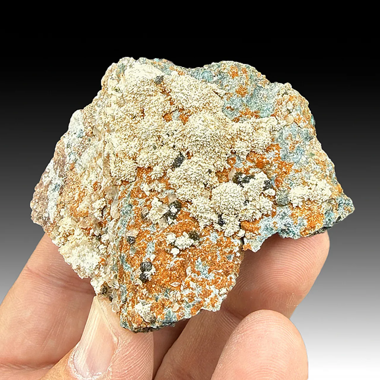 Barite with Calcite, Sphalerite - image 1