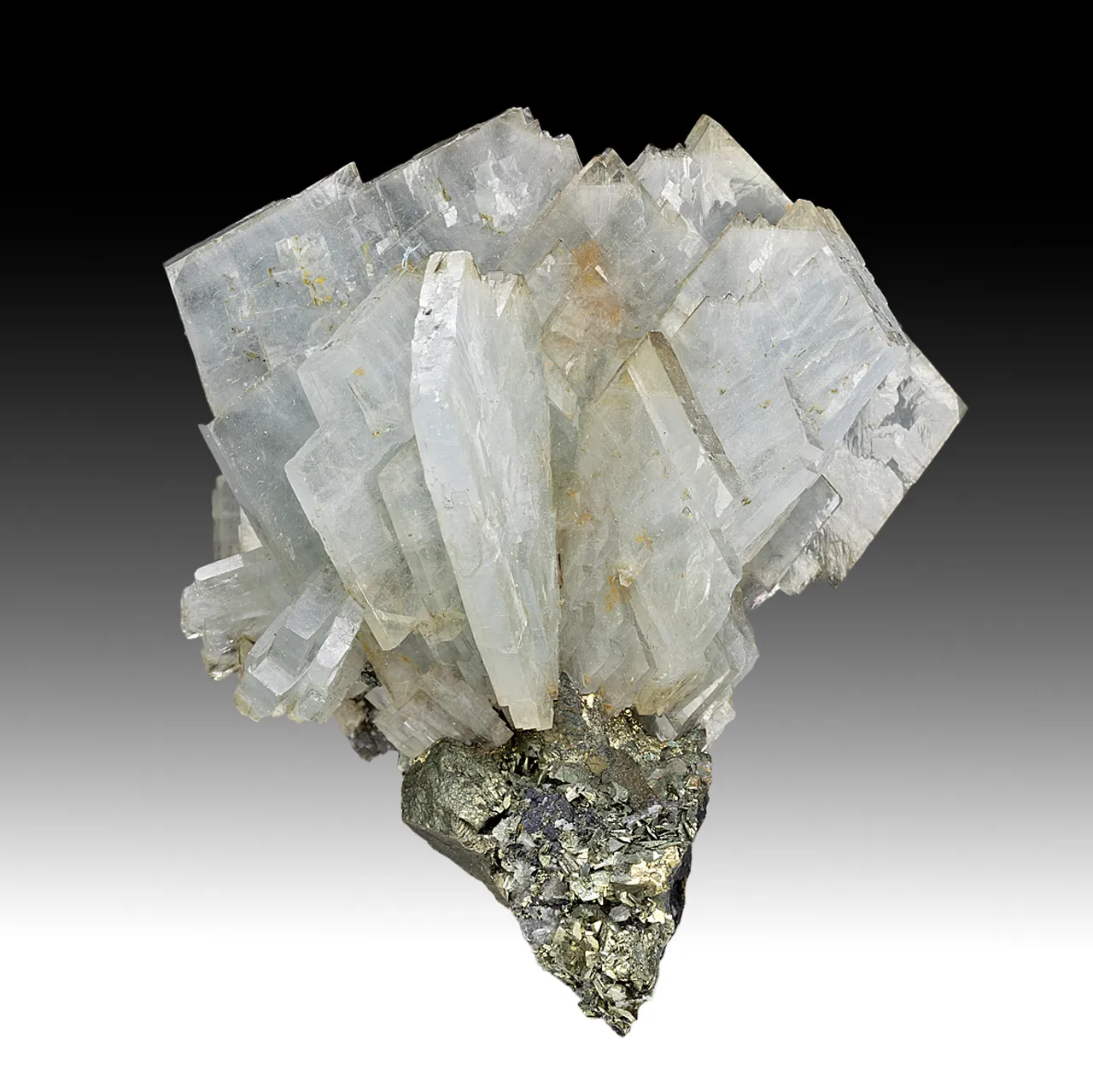 Barite with Chalcopyrite - image 1