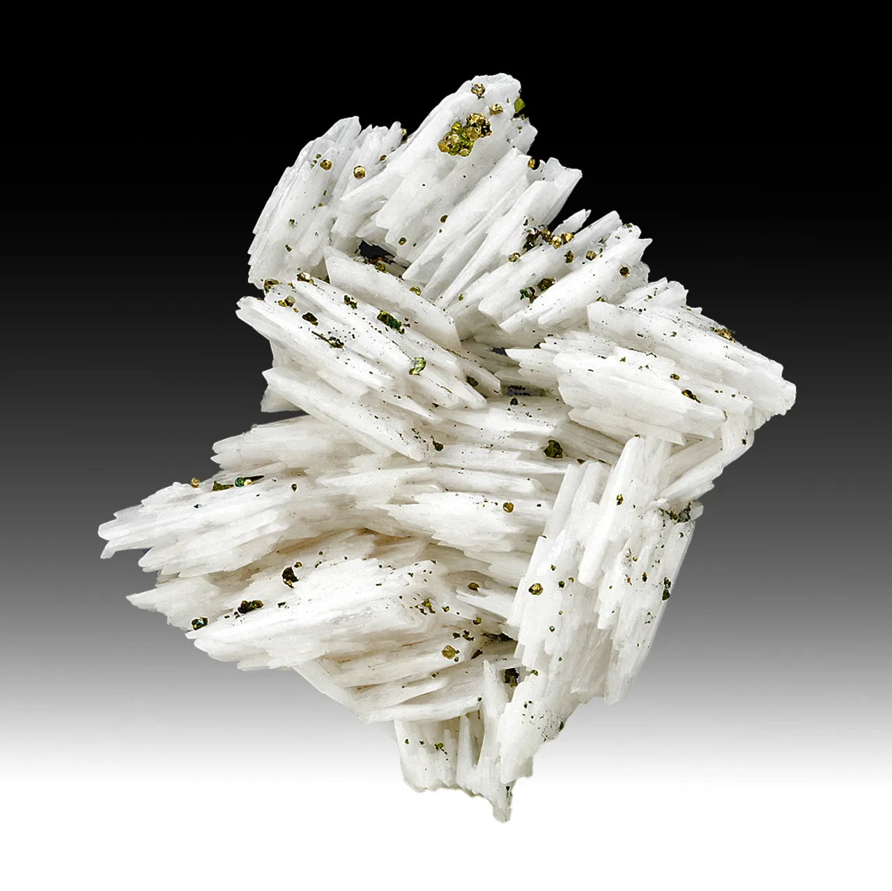 Barite with Chalcopyrite - image 1