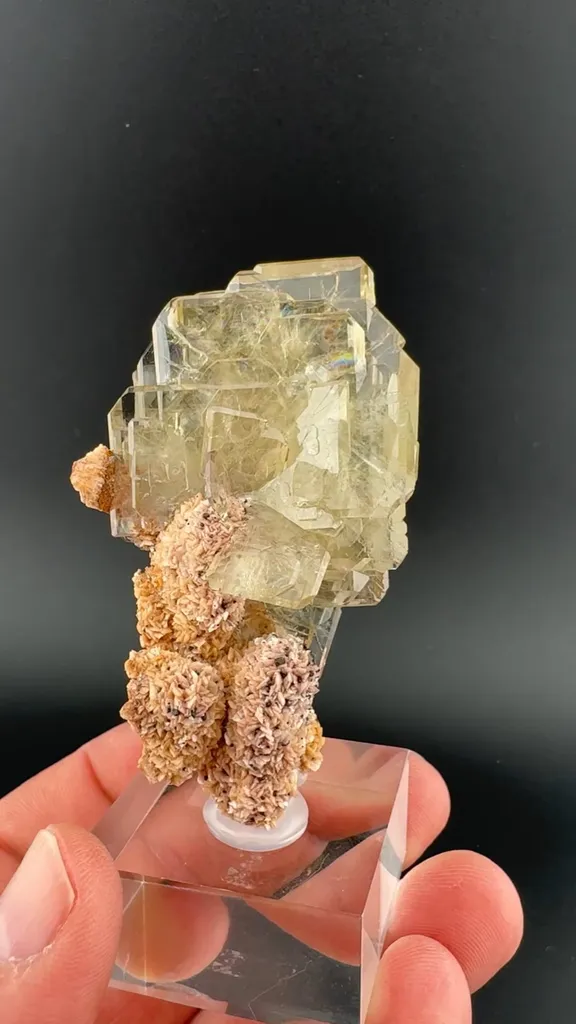 Barite with Dolomite (ATES-0019) image