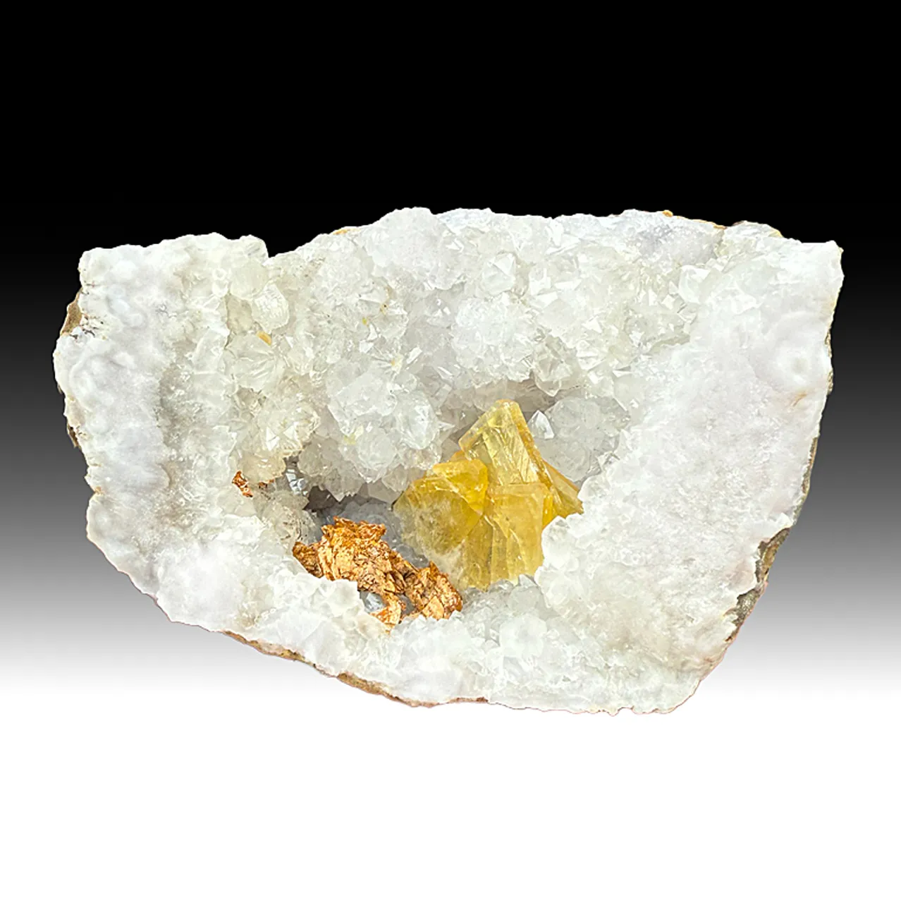 Barite with Dolomite, Quartz (1579 - image 1