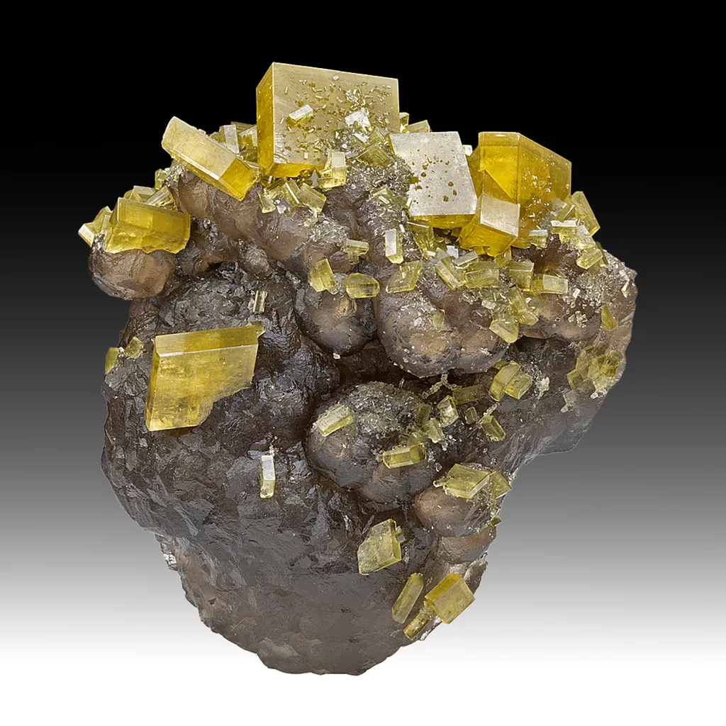 Barite with Fluorite image