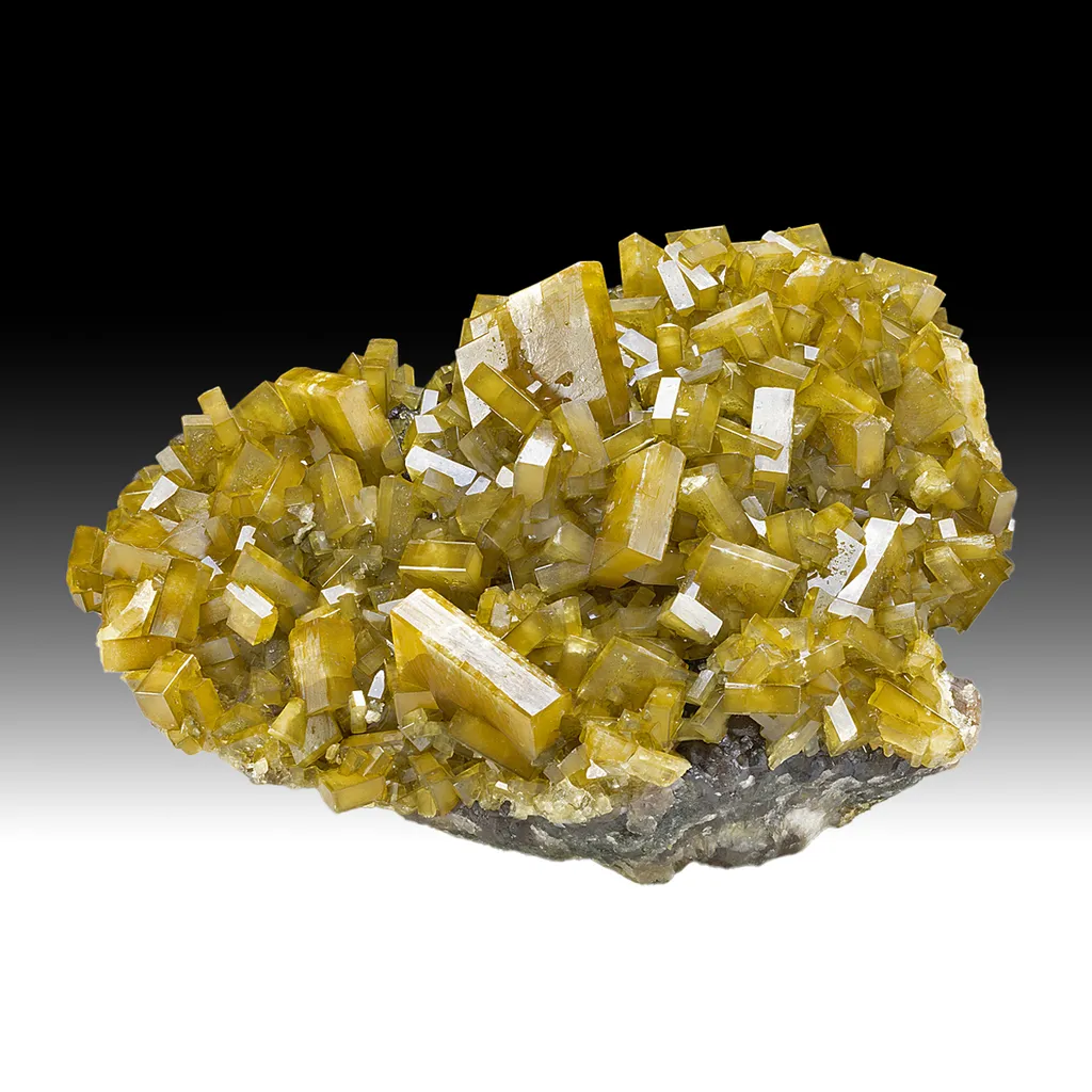 Barite with Fluorite image