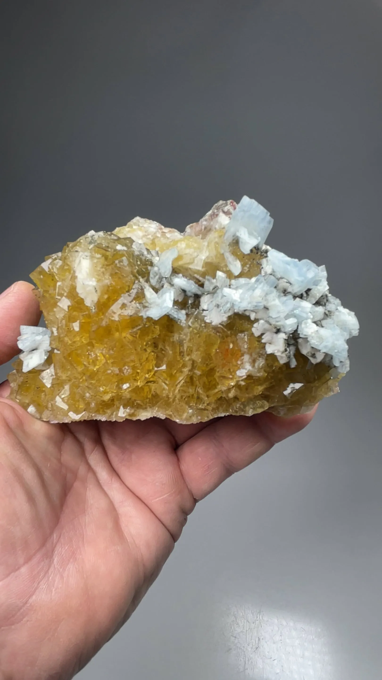 Barite with Fluorite - image 2