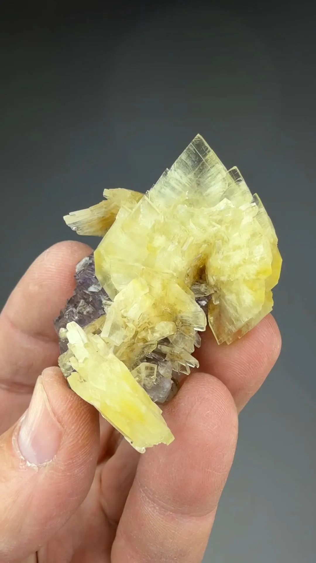 Barite with Fluorite - image 2