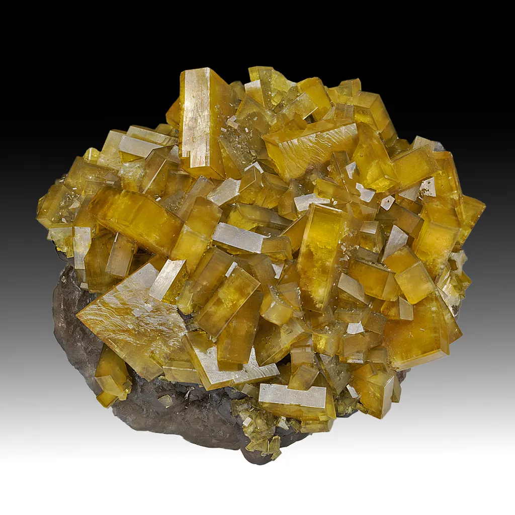 Barite with Fluorite image