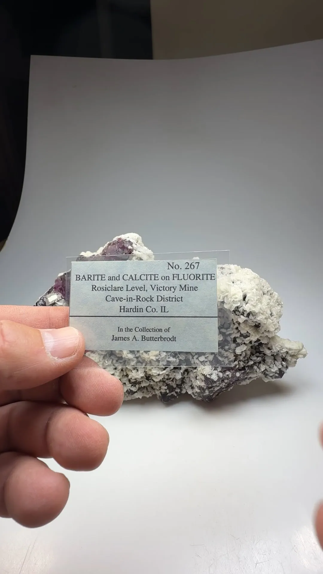 Barite with Fluorite - image 2