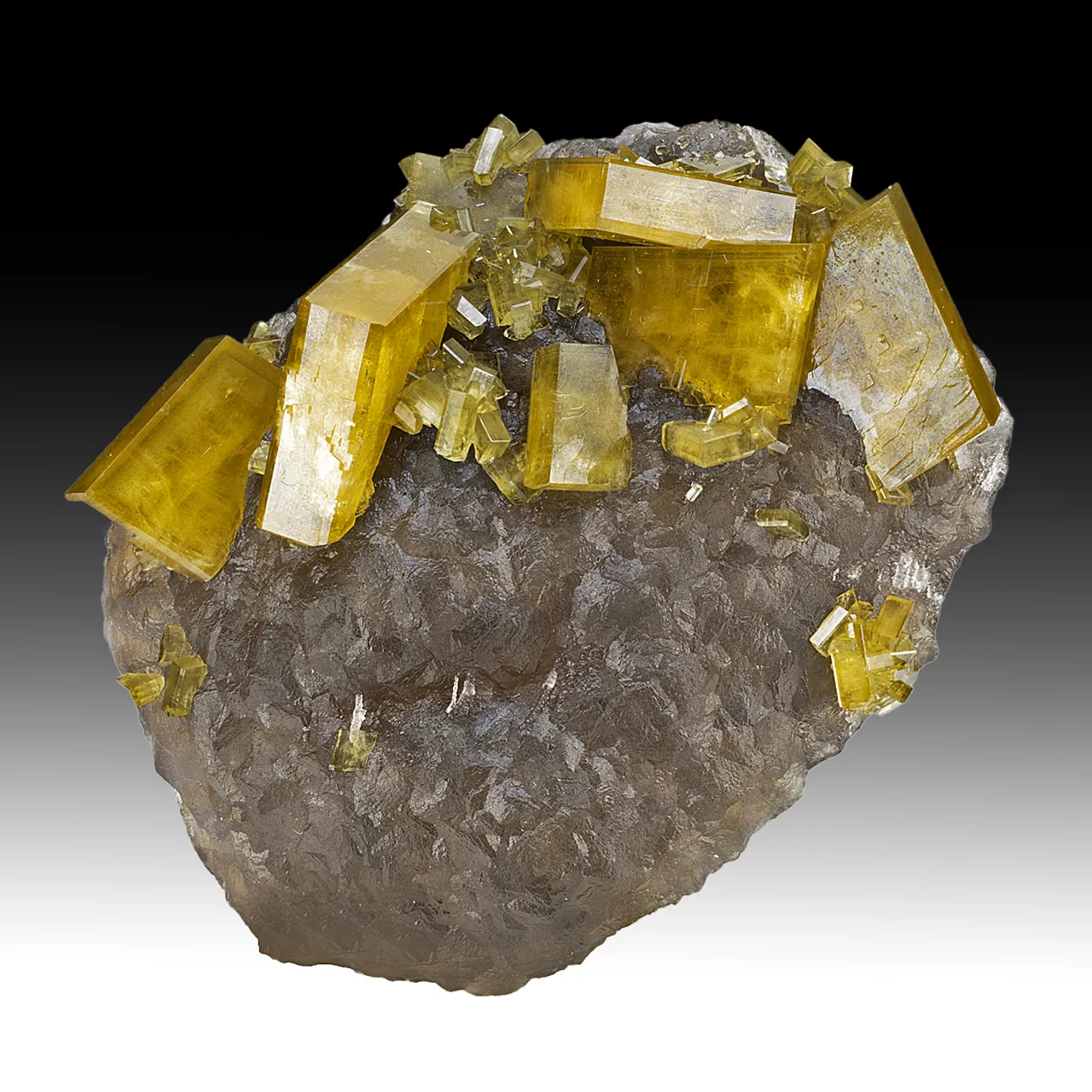 Barite with Fluorite - image 1