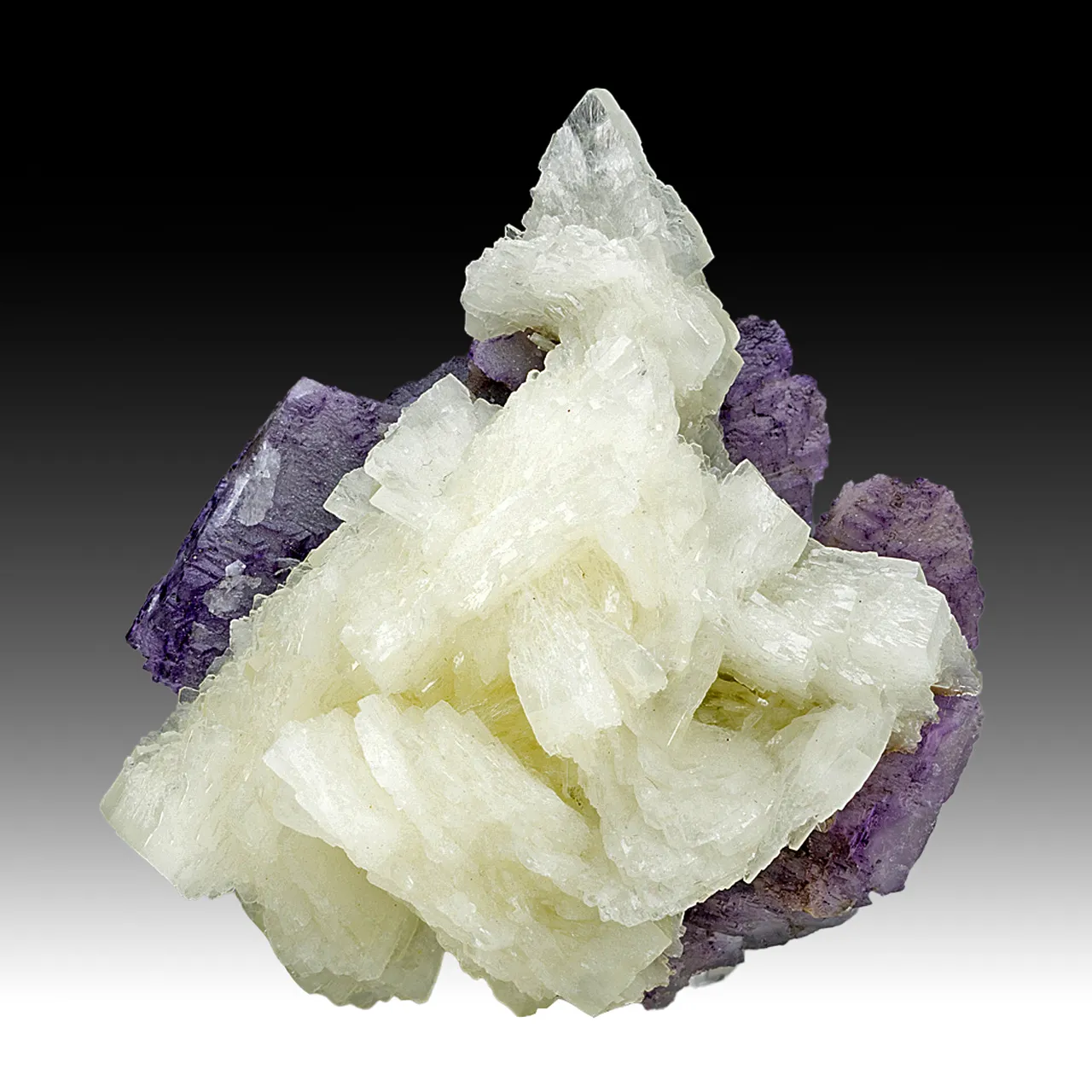Barite with Fluorite - image 1