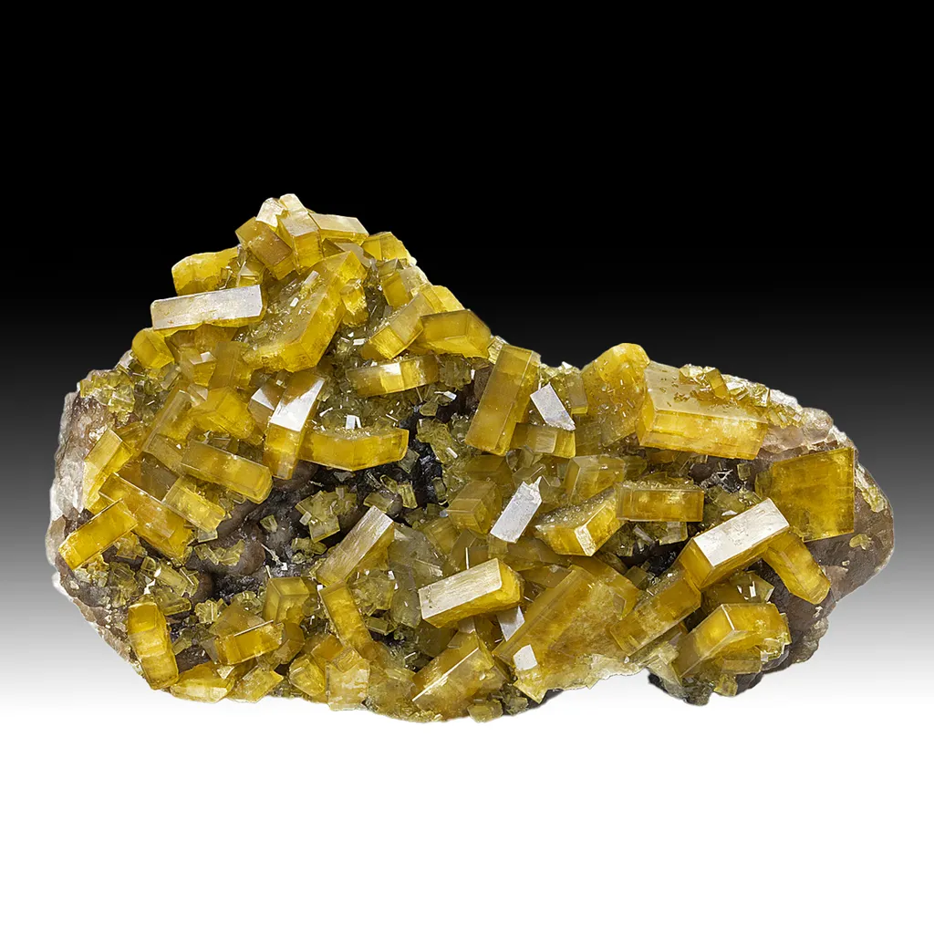 Barite with Fluorite image