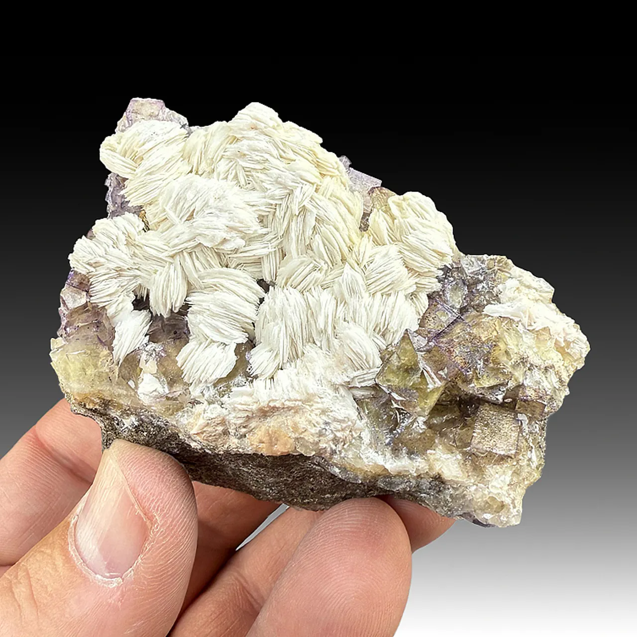Barite with Fluorite - image 1