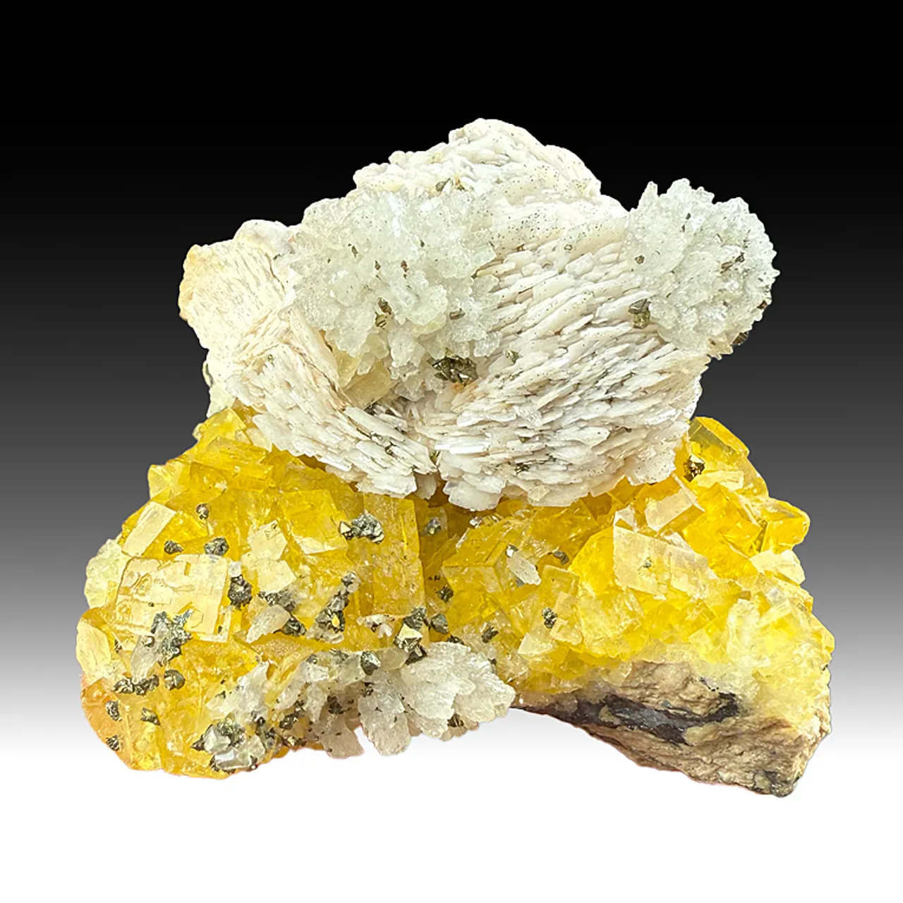 Barite with Fluorite, Calcite, Pyrite (2177) - image 1