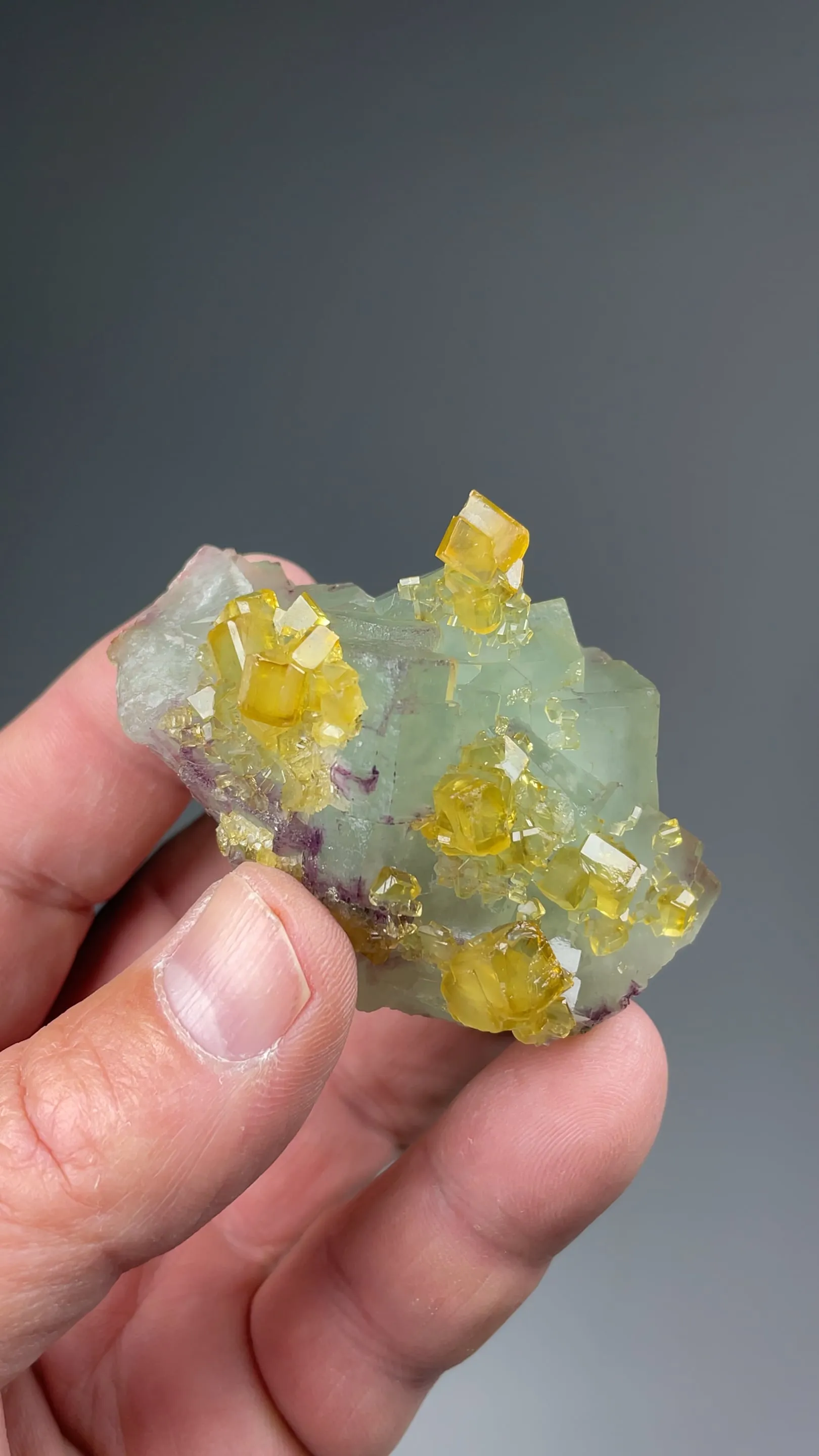 Barite with Fluorite - image 2