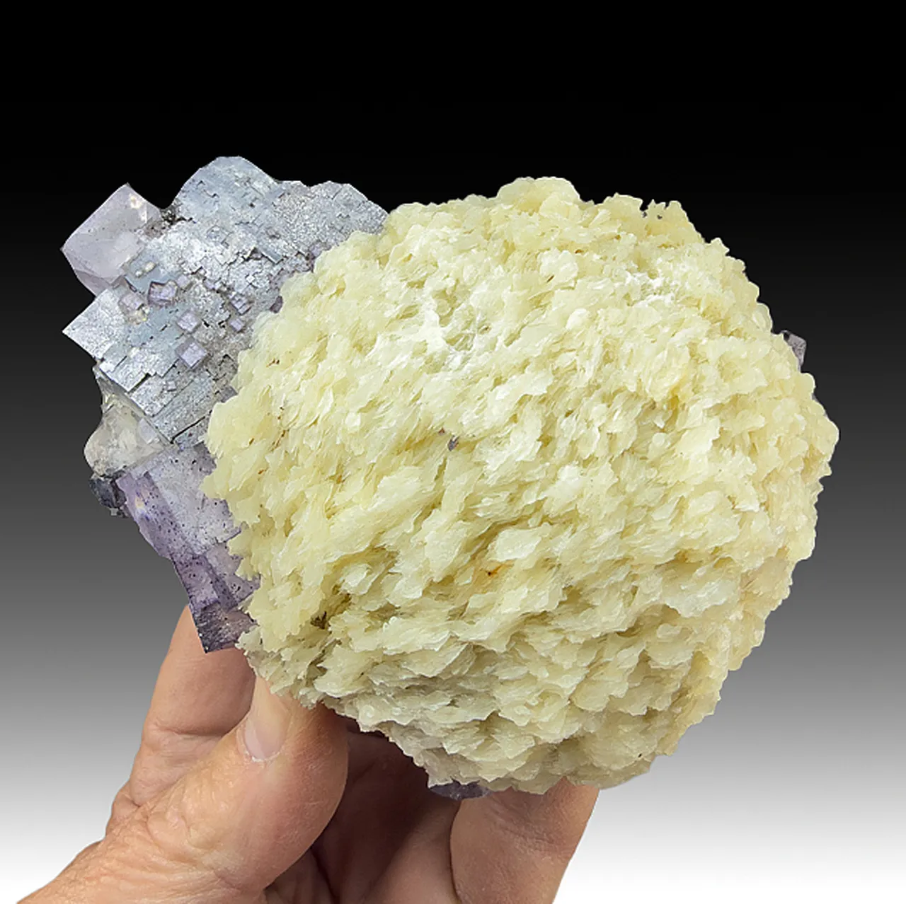 Barite with Fluorite, Galena - image 1