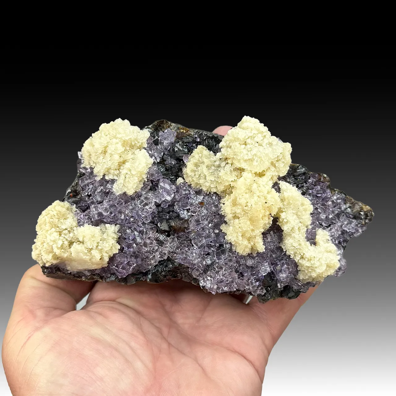 Barite with Fluorite, Sphalerite - image 1