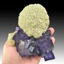 Barite with Fluorite, Sphalerite - image 1